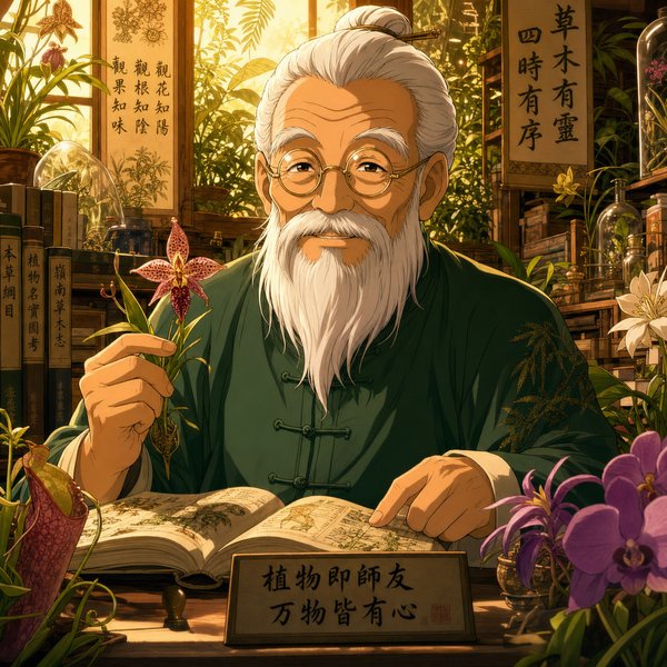 麻豆传媒植物顾问陈德馨